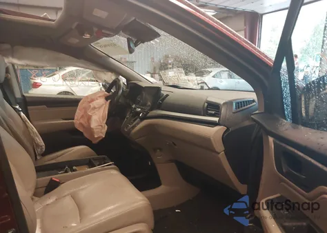 2018 Honda Odyssey Ex-L из США, поврежденный, VIN 5FNRL6H70JB067025